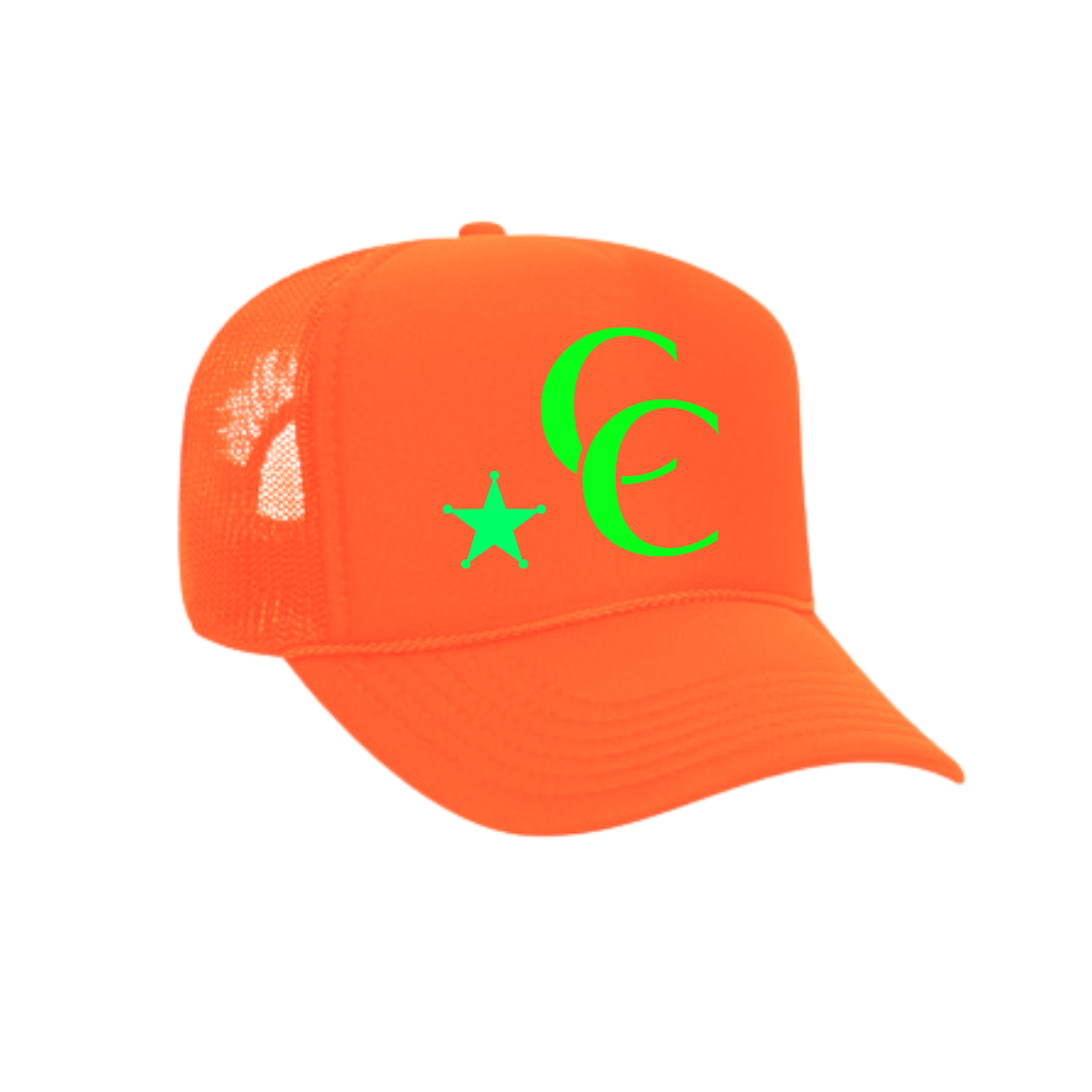 C.C Trucker Hat (Orange)